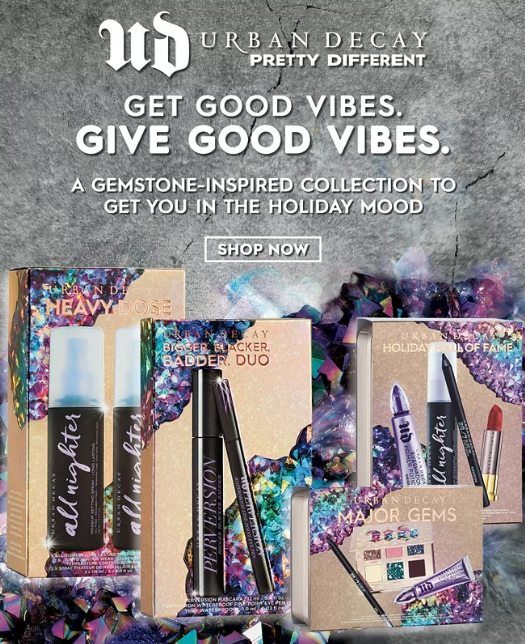 New! Urban Decay 2020 Holiday Collection @ Macy s  From $15New! Urban Decay 2020 Holiday Collection @ Macy s