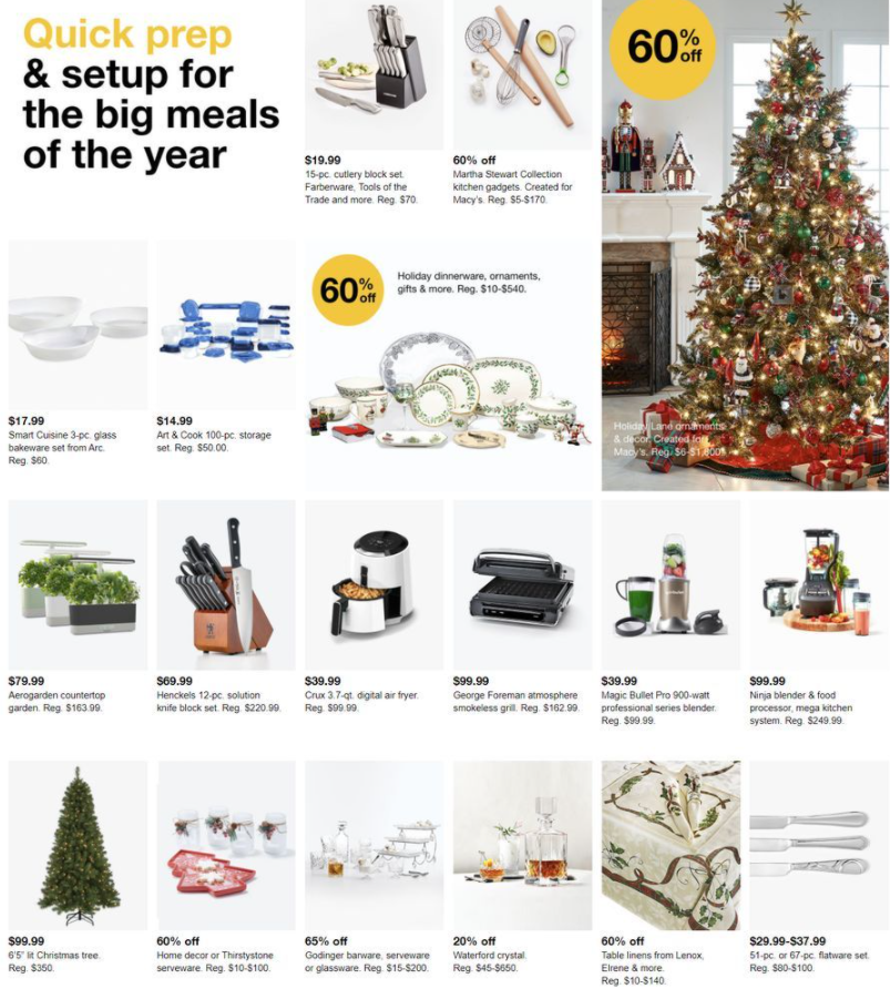 Macys Black Friday Ad 2020, $7.99 on Small Appliances, $19.99 on Boots & More Macys Black Friday Ad 2020, $7.99 on Small Appliances, $19.99 on Boots & More