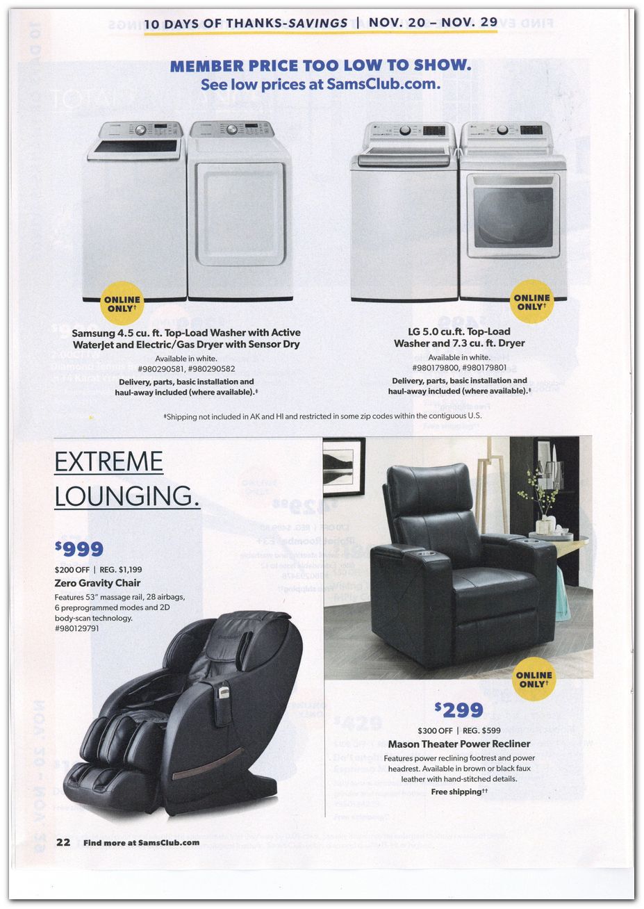 10 Days Thanks Savings sale & Black Friday Ad 2020 @Sams Club 10 Days Thanks Savings sale & Black Friday Ad 2020 @Sams Club