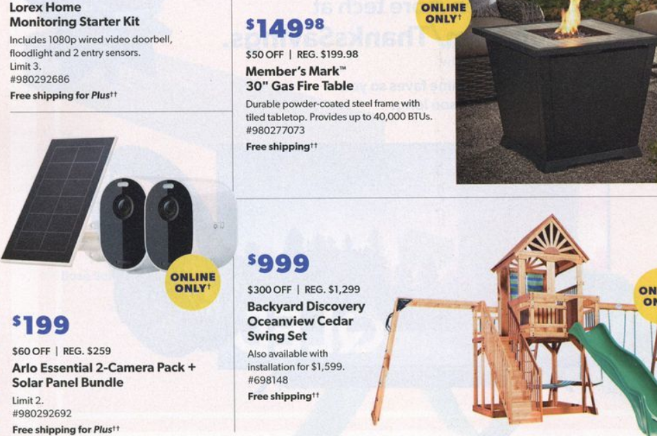10 Days Thanks Savings sale & Black Friday Ad 2020 @Sams Club 10 Days Thanks Savings sale & Black Friday Ad 2020 @Sams Club