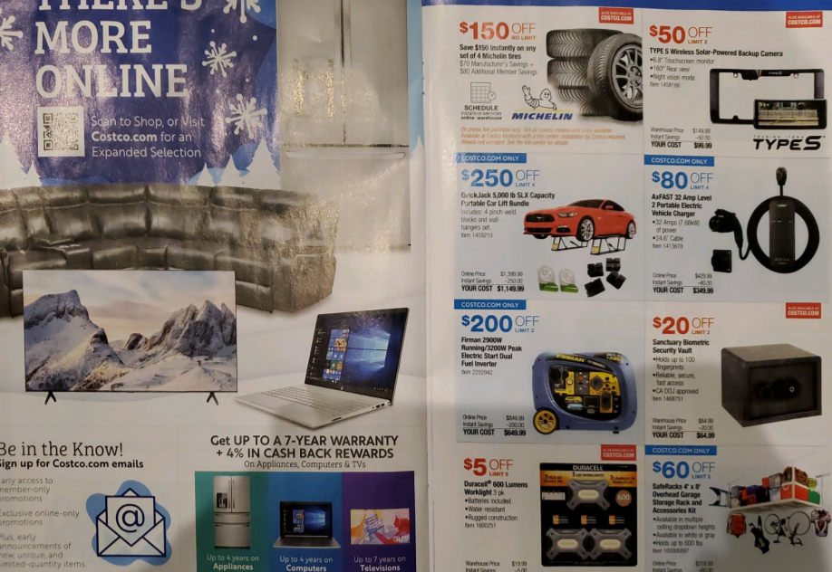  Waterpik 水牙线2件套$74Costco - 黑五&感恩节特惠海报出炉，Dyson V11仅$399