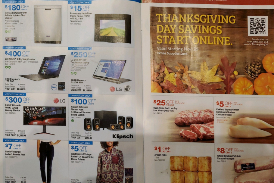  Waterpik 水牙线2件套$74Costco - 黑五&感恩节特惠海报出炉，Dyson V11仅$399