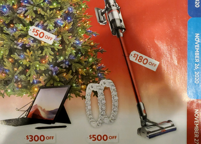  Waterpik 水牙线2件套$74Costco - 黑五&感恩节特惠海报出炉，Dyson V11仅$399