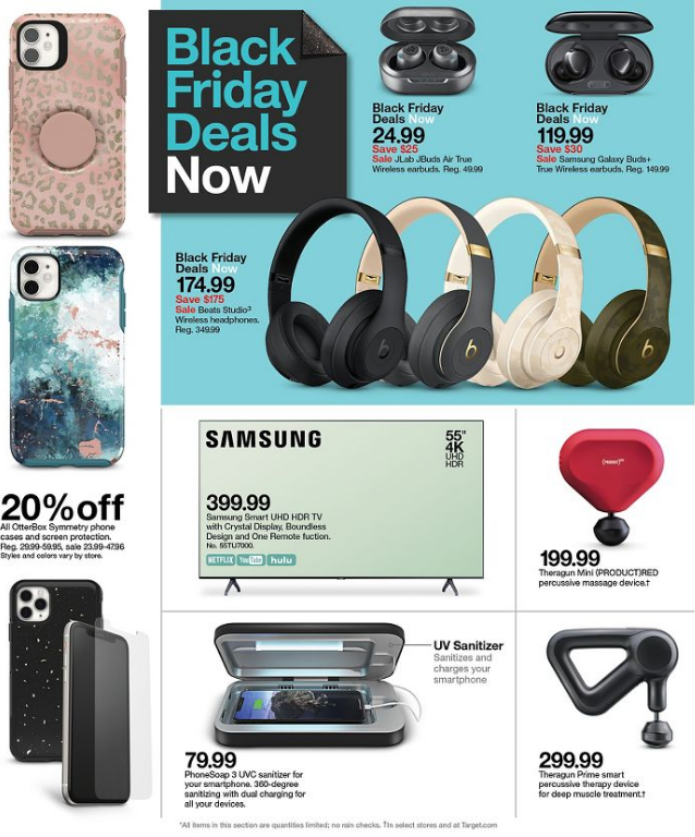 Switch 动森限定版 $299.99Target 黑五第一周海报出炉，申请红卡满$40减$40