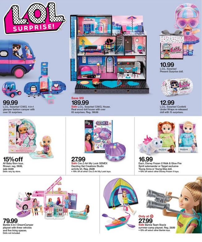 Switch 动森限定版 $299.99Target 黑五第一周海报出炉，申请红卡满$40减$40