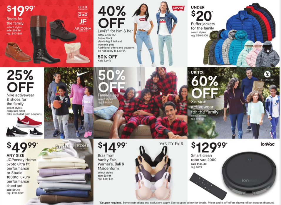 JCPenney 2020黑五海报出炉,超多好物好价等你来选 JCPenney 2020黑五海报出炉,超多好物好价等你来选