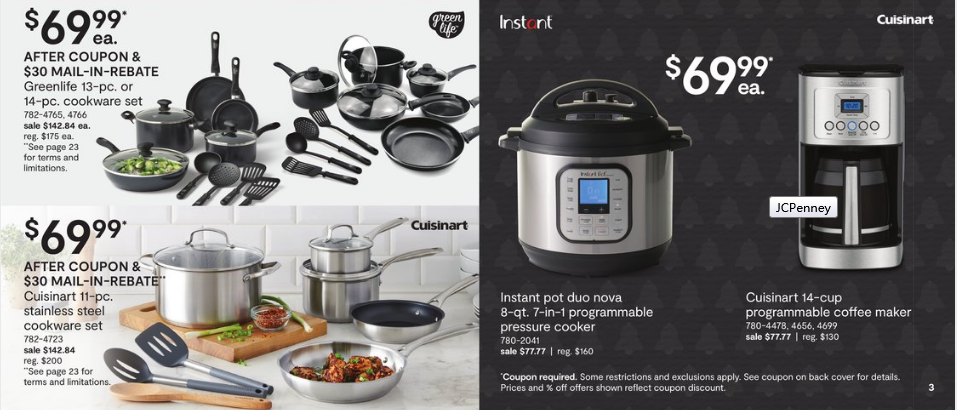 JCPenney 2020黑五海报出炉,超多好物好价等你来选 JCPenney 2020黑五海报出炉,超多好物好价等你来选