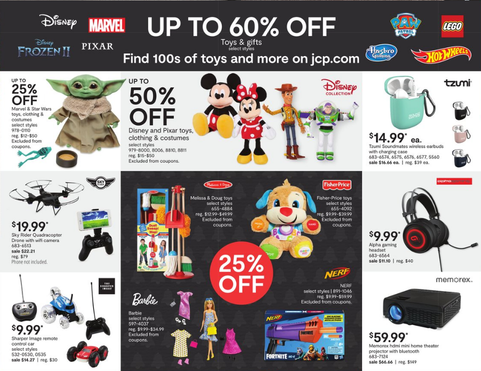 JCPenney 2020黑五海报出炉,超多好物好价等你来选 JCPenney 2020黑五海报出炉,超多好物好价等你来选