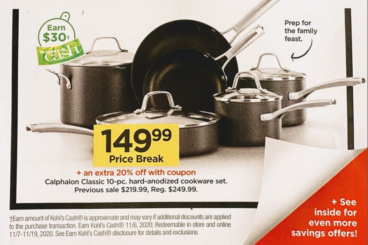 额外8折+满$50送$15现金券Kohl s 2020 黑色星期五开抢 11月6日起每日更新 