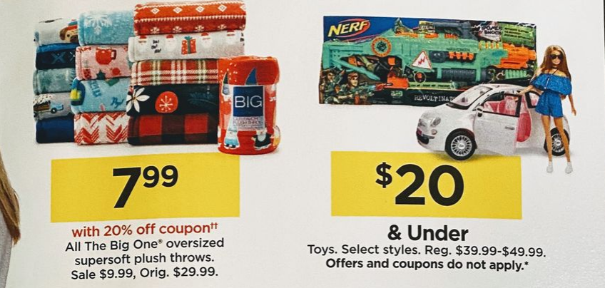 额外8折+满$50送$15现金券Kohl s 2020 黑色星期五开抢 11月6日起每日更新 