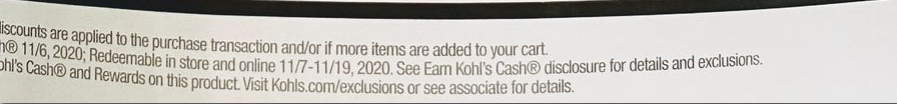 额外8折+满$50送$15现金券Kohl s 2020 黑色星期五开抢 11月6日起每日更新 