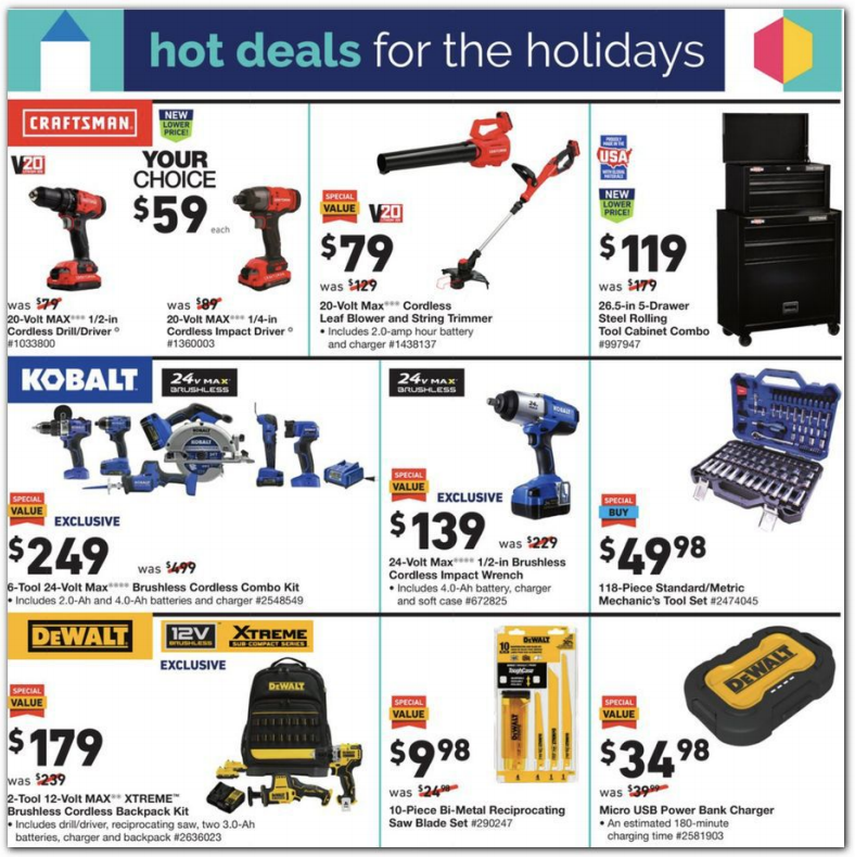 三星法式冰箱$1199Lowe s 2020黑五海报出炉 圣诞灯串$2.99 滚筒洗衣机$599 