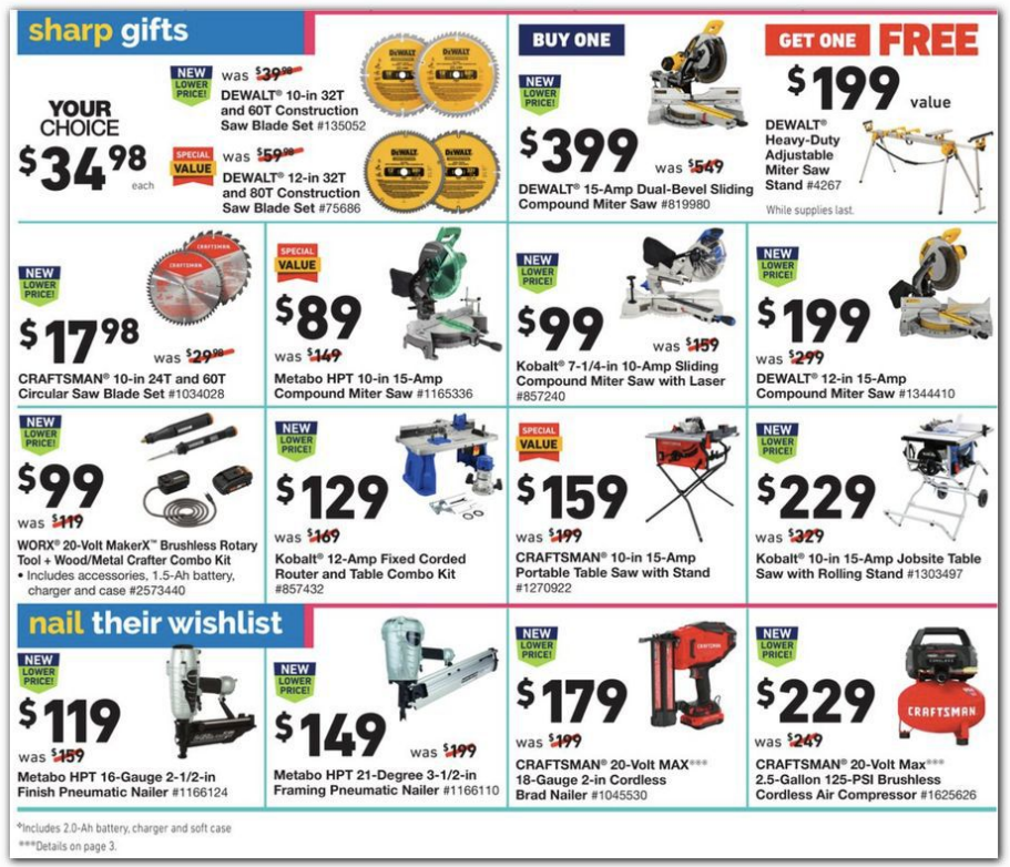 三星法式冰箱$1199Lowe s 2020黑五海报出炉 圣诞灯串$2.99 滚筒洗衣机$599 