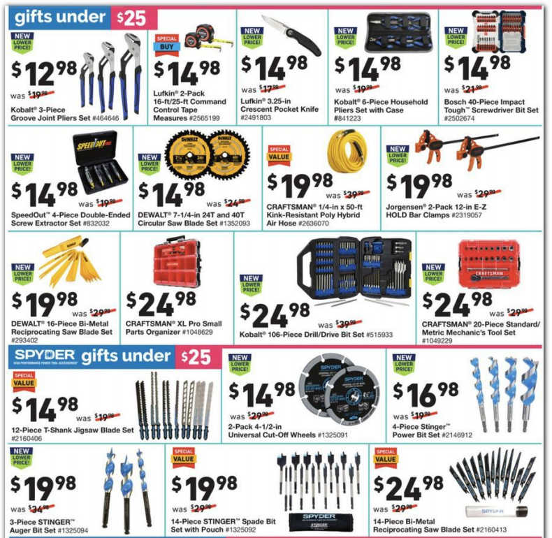 三星法式冰箱$1199Lowe s 2020黑五海报出炉 圣诞灯串$2.99 滚筒洗衣机$599 