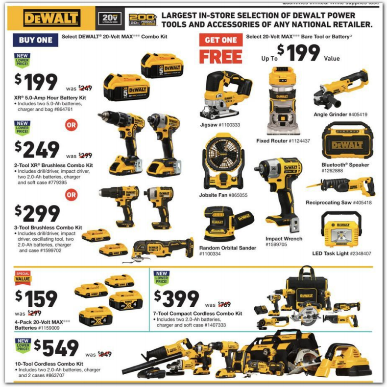 三星法式冰箱$1199Lowe s 2020黑五海报出炉 圣诞灯串$2.99 滚筒洗衣机$599 