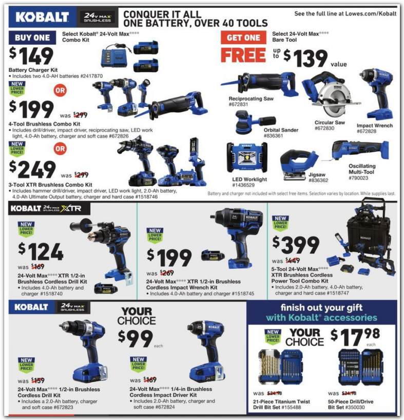 三星法式冰箱$1199Lowe s 2020黑五海报出炉 圣诞灯串$2.99 滚筒洗衣机$599 