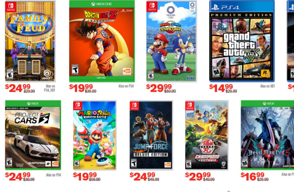 GameStop - 2020黑色星期五海报发布:PS5/Xbox Series X到货 Switch+马车8+3个月会员仅$299.99GameStop - 2020黑色星期五海报发布:PS5/Xbox Series X到货