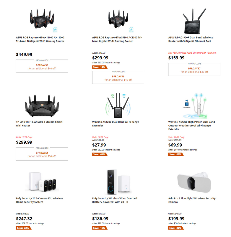 Newegg 2020黑五海报出炉，电子产品抢购清单