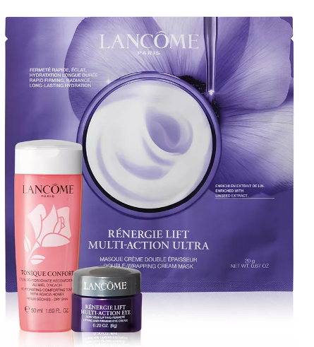 满额最高10件礼品（价值达$228）Macy s Lancôme兰蔻全线护肤美妆香水热卖 收小黑瓶精华 粉水 大眼精华等