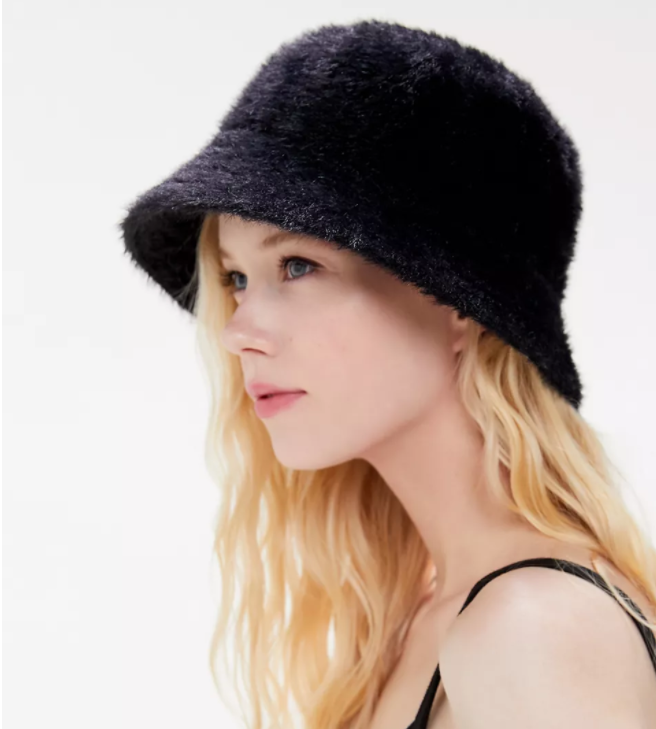 fluffy bucket hat urban outfitters