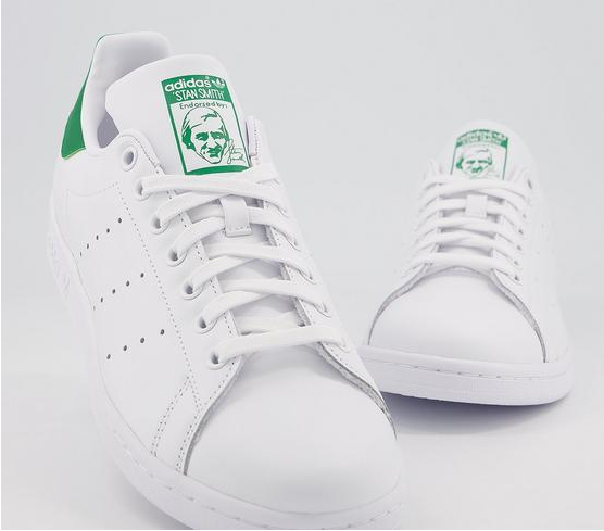 Shinkan skille sig ud Hen imod 36% Off adidas Stan Smith Trainers Core White Green @ OFFICE UK £45 (Was  £69.99) - Extrabux