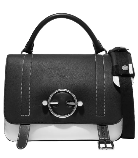 $895(原价 $1990)THE OUTNET US官网 JW Anderson黑白拼色单肩包4.5折热卖