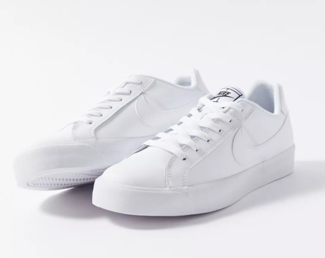 witte nike sneakers court royale ac wmns