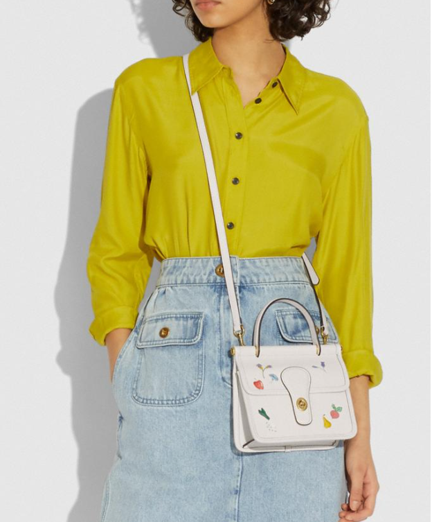 $225（原价 $450）+ 免邮泫雅同款：Coach美国官网 Coach Willis 18 新款田园系列手提斜挎包5折热卖 