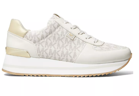 这双Michael Michael Kors Monique运动鞋采用复古风格设计