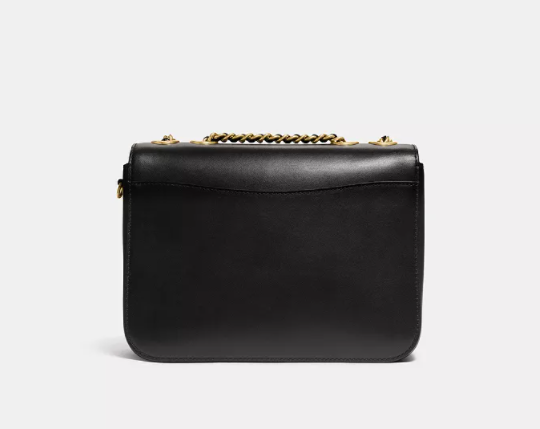 $237 (原价 $395) + 免邮Macy s官网 Coach Refined Calf Madison 小牛皮链条单间斜挎包6折热卖 