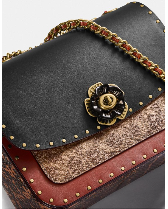 $371.25 (原价 $495) + 免邮Coach Madison 山茶花老花单肩包75折热卖 