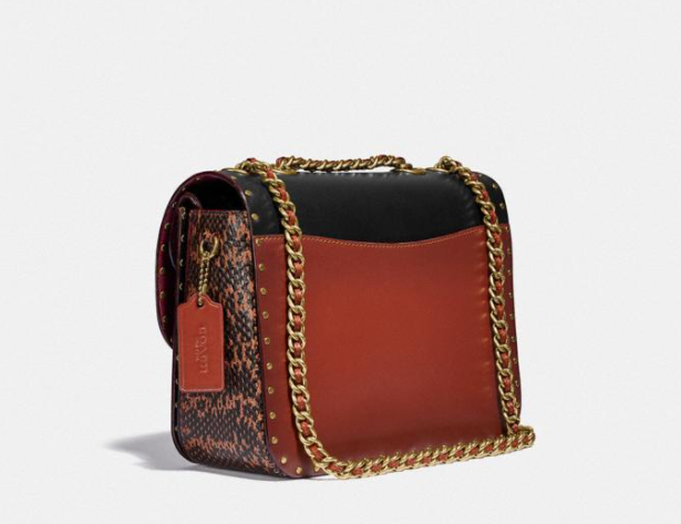 $371.25 (原价 $495) + 免邮Coach Madison 山茶花老花单肩包75折热卖 