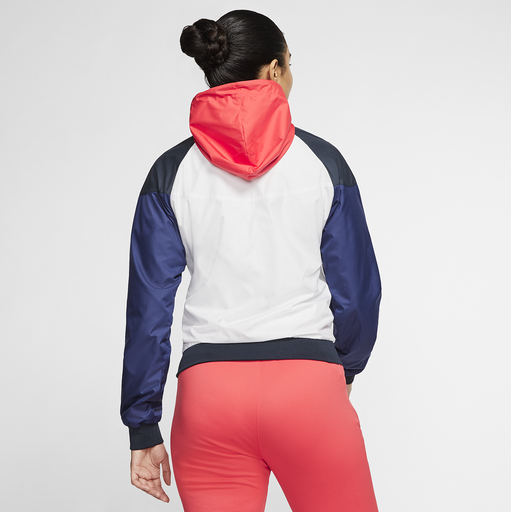 $39.99 (原价 $105) + 包邮Eastbay官网 Nike NSW USA女款连帽运动外套3.8折热卖