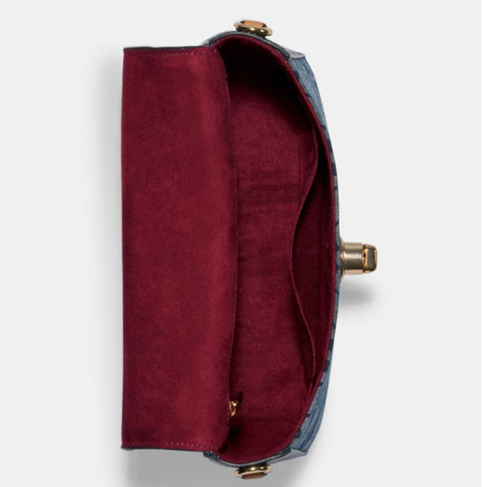 $140 (原价 $350) + 免邮Coach Outlet官网 Coach Marlie 老花邮差手提包4折热卖 