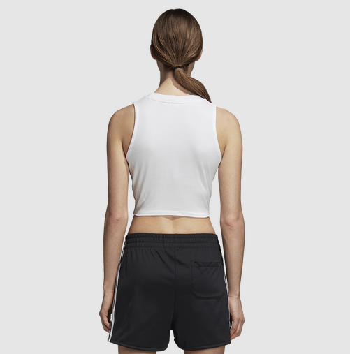 $9.99 (原价 $30.00) + 包邮Eastbay官网 adidas Originals Adicolor短款露脐无袖背心热卖