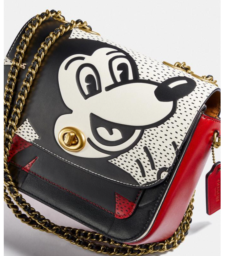 $297 (原价 $495) + 免邮Nordstrom官网 Coach x Mickey Keith Haring 链条小方包6折热卖  