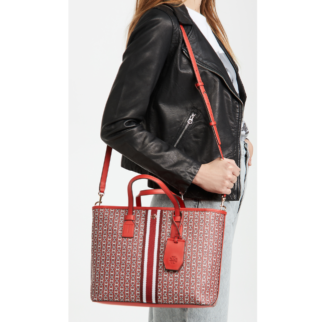 30% Off Tory Burch Gemini Link Canvas Small Tote @ Shopbop $159.60 (Was  $228) + Free Shipping - Extrabux