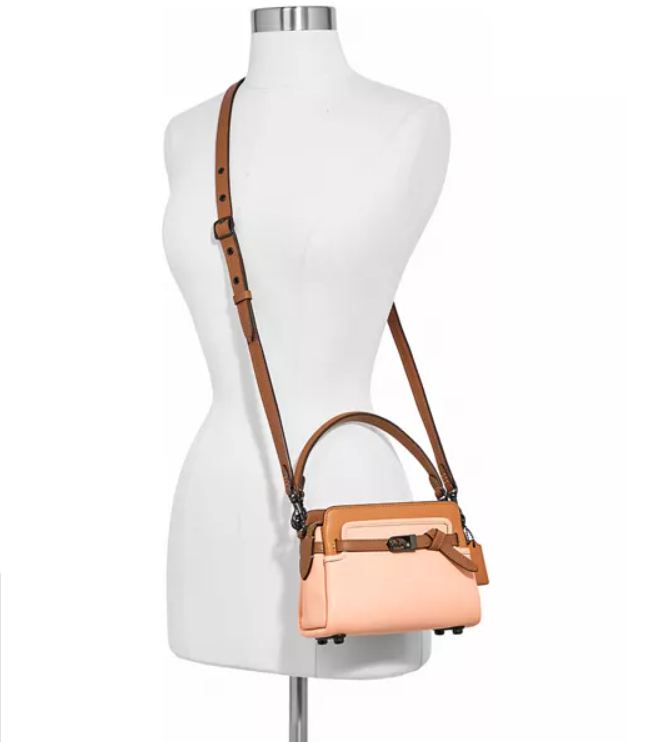 tate 18 crossbody in colorblock