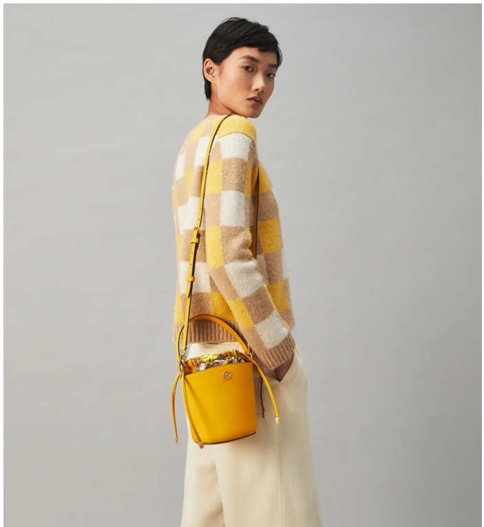 tory burch robinson yellow