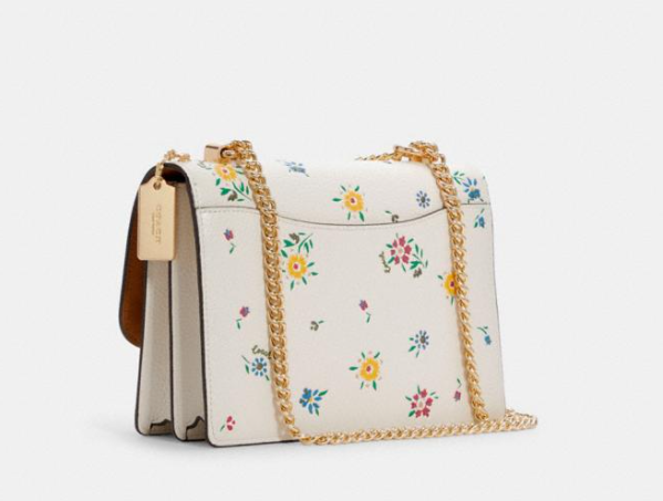 $159.20(原价 $398) + 免邮Coach Outlet官网 Coach Klare 小牛皮风琴包热卖 
