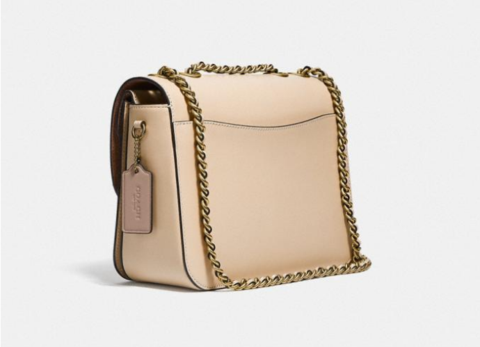 $297 (原价 $495) + 包邮Coach官网 Coach Madison山茶花链条包6折热卖