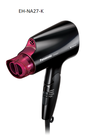 Amazon美亚Panasonic松下Compact紧凑型负离子纳米吹风机EH-NA27-K热卖 $63.81 (原价$84.99) Amazon美亚Panasonic松下Compact紧凑型负离子纳米吹风机EH-NA27-K热卖