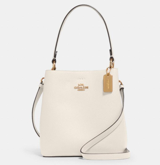 $104.12 (原价 $350) + 免邮Coach Outlet官网 Coach Town 小号水桶包热卖 多色可选  