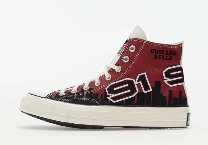 $86.97 (原价 $144.95)Footshop官网 Converse X Chinatown Market X NBA Chuck 70联名款高帮帆布鞋6折热卖