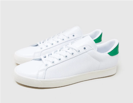这款 adidas Originals Rod Laver Vintage绿尾小白鞋透气性和舒适性都不错