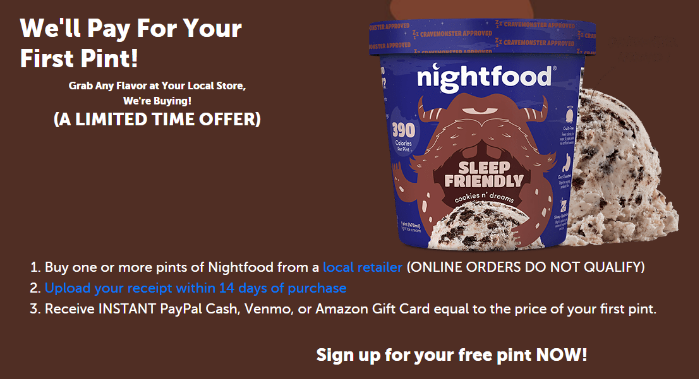 Nightfood 专门研发了一款对睡眠有益的冰淇淋 Nightfood 专门研发了一款对睡眠有益的冰淇淋