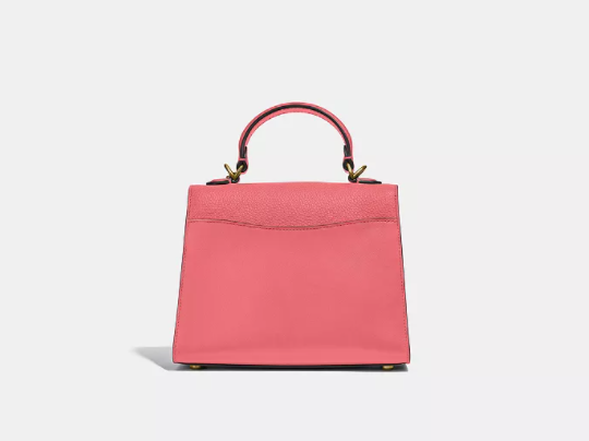 $237 (原价 $395) + 免邮Macy s官网 Coach Tabby 20 糖果粉手提斜挎包6折特卖 