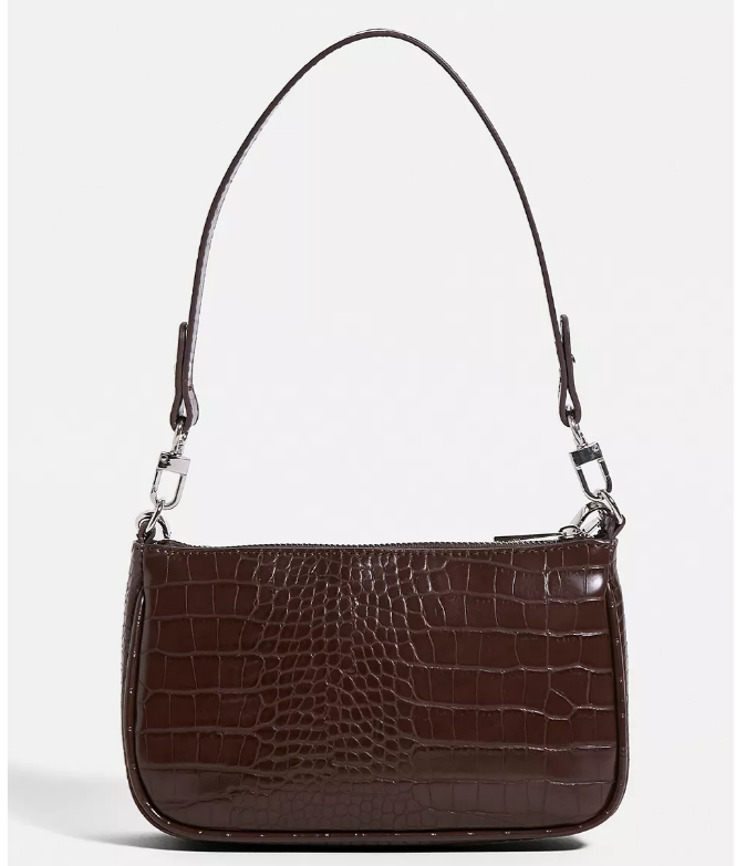 Uo chain accent croc best sale shoulder bag