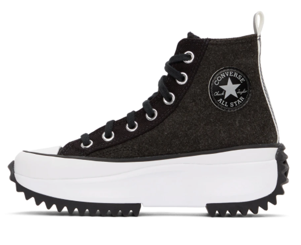 现价$47 (原价$115) SSENSE官网精选CONVERSE匡威厚底帆布鞋优惠