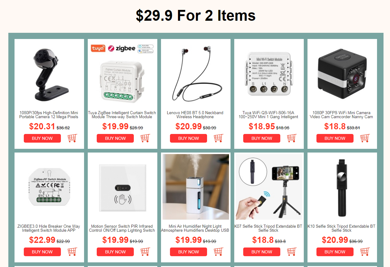 5折 自拍杆仅需$18.80Tomtop  精选智能家居热卖 扫地机器人仅需$17